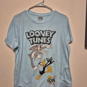 Warner Bros. Looney Tunes Light Blue Tee